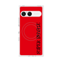 プレミアムスクエアケース with SnapMag［ SUPER PRIVATE - ロゴ - Red&Black ］