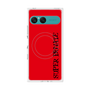 プレミアムスクエアケース with SnapMag［ SUPER PRIVATE - ロゴ - Red&Black ］