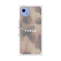 プレミアムスクエアケース with SnapMag［ FURLA - FLOWER VELATO-02 ］