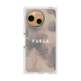 プレミアムスクエアケース with SnapMag［ FURLA - FLOWER VELATO-02 ］