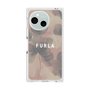 プレミアムスクエアケース with SnapMag［ FURLA - FLOWER VELATO-02 ］