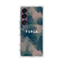 プレミアムスクエアケース with SnapMag［ FURLA - FLOWER VELATO-03 ］