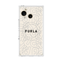 プレミアムスクエアケース with SnapMag［ FURLA - SIGNATURE-01 ］