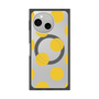 プレミアムスクエアケース with SnapMag［ シンプルドット - Yellow ］
