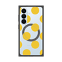 プレミアムスクエアケース with SnapMag［ シンプルドット - Yellow ］