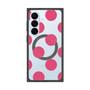 プレミアムスクエアケース with SnapMag［ シンプルドット - Pink ］