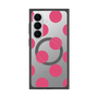 プレミアムスクエアケース with SnapMag［ シンプルドット - Pink ］