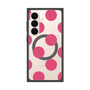 プレミアムスクエアケース with SnapMag［ シンプルドット - Pink ］