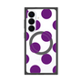 プレミアムスクエアケース with SnapMag［ シンプルドット - Purple ］