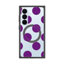 プレミアムスクエアケース with SnapMag［ シンプルドット - Purple ］