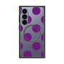 プレミアムスクエアケース with SnapMag［ シンプルドット - Purple ］