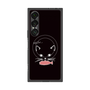 プレミアムスクエアケース with SnapMag［ 食いしん坊なねこ - Black ］