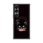 プレミアムスクエアケース with SnapMag［ 食いしん坊なねこ - Black ］