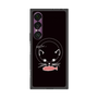 プレミアムスクエアケース with SnapMag［ 食いしん坊なねこ - Black ］