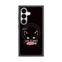 プレミアムスクエアケース with SnapMag［ 食いしん坊なねこ - Black ］