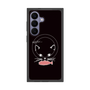 プレミアムスクエアケース with SnapMag［ 食いしん坊なねこ - Black ］