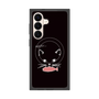 プレミアムスクエアケース with SnapMag［ 食いしん坊なねこ - Black ］