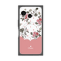 プレミアムスクエアケース with SnapMag［ ツインドットフラワー - Pink ］