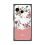 プレミアムスクエアケース with SnapMag［ ツインドットフラワー - Pink ］