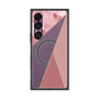 プレミアムスクエアケース with SnapMag［ マーブルトライアングルパレット - Pink ］
