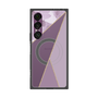 プレミアムスクエアケース with SnapMag［ マーブルトライアングルパレット - Purple ］