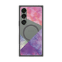 プレミアムスクエアケース with SnapMag［ 朝焼けパステルパレット - Purple ］