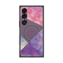プレミアムスクエアケース with SnapMag［ 朝焼けパステルパレット - Purple ］