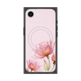 プレミアムスクエアケース with SnapMag［ Natural Flower - Pink ］