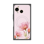プレミアムスクエアケース with SnapMag［ Natural Flower - Pink ］