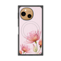 プレミアムスクエアケース with SnapMag［ Natural Flower - Pink ］
