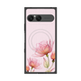 プレミアムスクエアケース with SnapMag［ Natural Flower - Pink ］