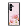 プレミアムスクエアケース with SnapMag［ Natural Flower - Pink ］