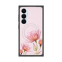 プレミアムスクエアケース with SnapMag［ Natural Flower - Pink ］