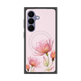 プレミアムスクエアケース with SnapMag［ Natural Flower - Pink ］