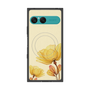 プレミアムスクエアケース with SnapMag［ Natural Flower - Yellow ］