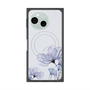 プレミアムスクエアケース with SnapMag［ Natural Flower - blue ］
