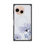プレミアムスクエアケース with SnapMag［ Natural Flower - blue ］