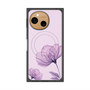 プレミアムスクエアケース with SnapMag［ Natural Flower - Purple ］