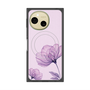 プレミアムスクエアケース with SnapMag［ Natural Flower - Purple ］