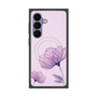 プレミアムスクエアケース with SnapMag［ Natural Flower - Purple ］