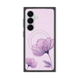 プレミアムスクエアケース with SnapMag［ Natural Flower - Purple ］