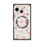 プレミアムスクエアケース with SnapMag［ Pink pieces ］