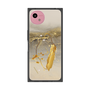 プレミアムスクエアケース with SnapMag［ Marble Nuance Painting Gray ］