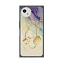 プレミアムスクエアケース with SnapMag［ Marble Nuance Painting Purple ］
