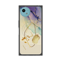 プレミアムスクエアケース with SnapMag［ Marble Nuance Painting Purple ］