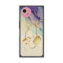 プレミアムスクエアケース with SnapMag［ Marble Nuance Painting Purple ］