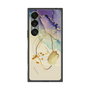 プレミアムスクエアケース with SnapMag［ Marble Nuance Painting Purple ］