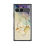 プレミアムスクエアケース with SnapMag［ Marble Nuance Painting Purple ］
