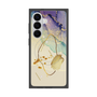 プレミアムスクエアケース with SnapMag［ Marble Nuance Painting Purple ］
