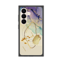 プレミアムスクエアケース with SnapMag［ Marble Nuance Painting Purple ］